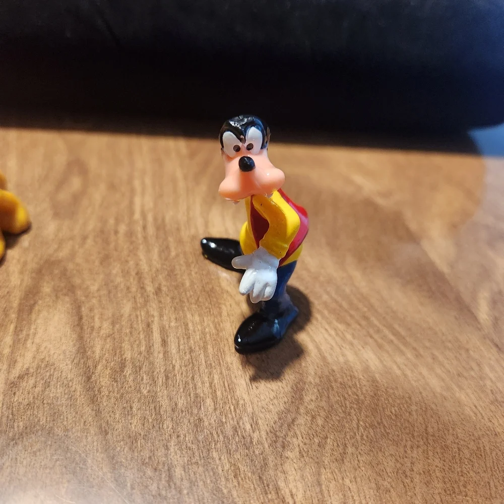 1980s Vintage Disney Magical Friends Figurine Set - Red, Yellow, Blue